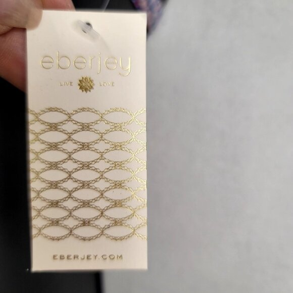 Eberjey Marimar Lennon Halter Bikini Top Floral Multi Medium - Picture 6 of 6